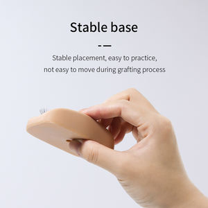 GLAMLASH <span class=keywords><strong>Mini</strong></span> Lash modelo plano cabeza práctica extensión de pestañas cabeza de entrenamiento con párpados de repuesto extraíbles - Product Image 6