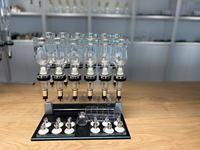 Machine de remplissage de flacons de parfum manuelle professionnelle à 12 têtes, mesure précise pour bar et boutique