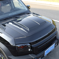 Haute qualité JETOUR TRAVELER noir brillant capot Scoop luxe tubulaire 3M Installation nouvelle pièce d'auto pour Jetour T2 SUV