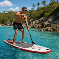 Pour les complexes hôteliers et les flottes de location : Planche de paddle gonflable polyvalente de 10 pieds 8 pouces, idéale pour les hôtels et les flottes, avec accessoires SUP complets