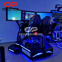 Simulateur de course de conduite de moto électrique, Offre Spéciale, ride de parc d'attraction 3D VR racing