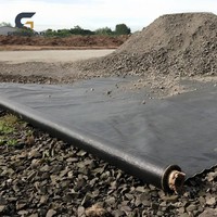 Tela Geotextil Industrial Tejida para la Construcción de Carreteras y la Estabilización del Suelo, Material PP PET, Resistente a Desgarros y Ecológico