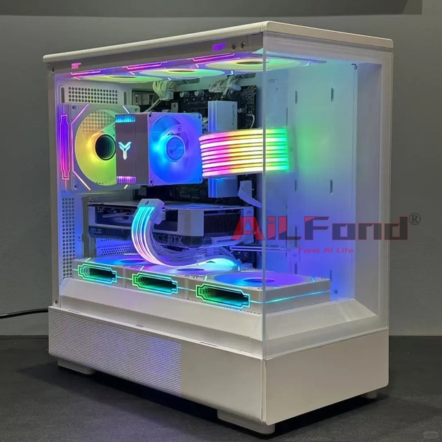 I5 13400 F 8GB DDR4 New Full Gaming PC Custom Computer Set Desktop Prebuilt Gamer Windows 10 SSD