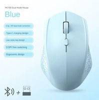 Souris de jeu lumineuse V1 USB LED à rétroéclairage, étanche, rechargeable, ultra-fine, avec touches fonctionnelles pour ordinateur de bureau et portable