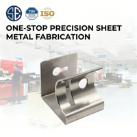 Support de fixation interne en U de précision en acier inoxydable 304 sur mesure OEM, pièces de fabrication de tôlerie