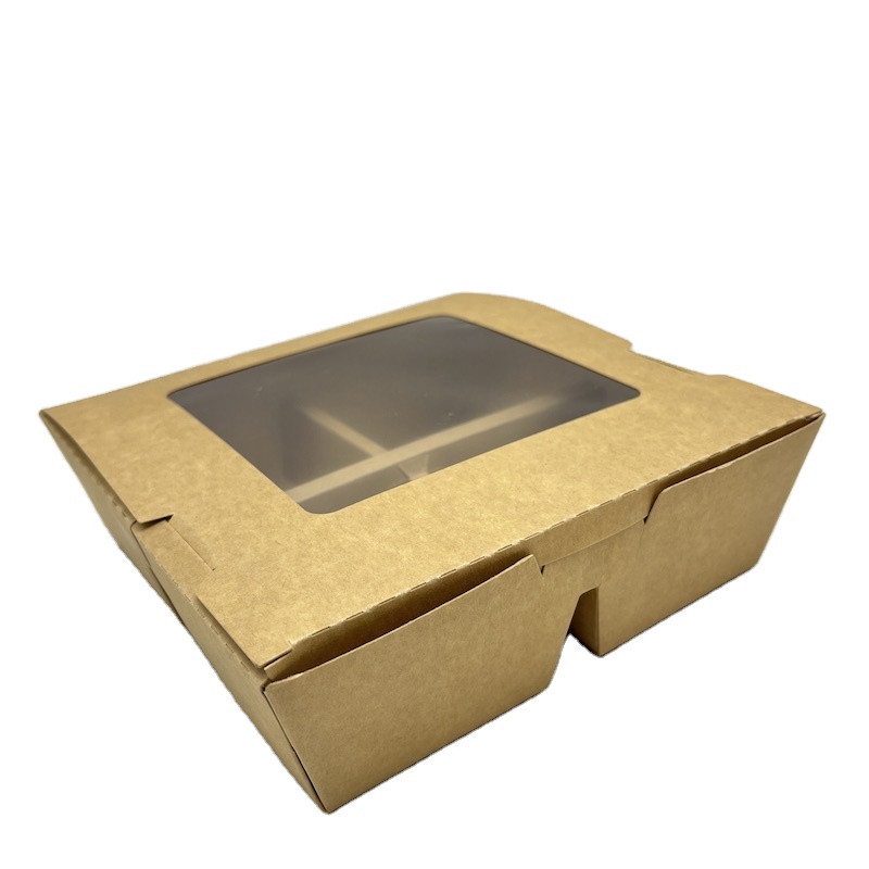 kraft box window