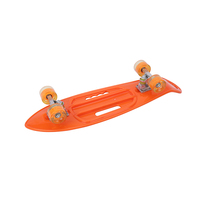 Vente en gros d'usine Planche à roulettes de 27 pouces Planche à roulettes en plastique personnalisée avec un design portable