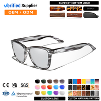 Fabricante OEM/ODM, Gafas de Sol Polarizadas UV400 de PC con Logotipo Personalizado, Ligeras, Unisex, para Conducir, Deportes al Aire Libre, Venta al Por Mayor 766