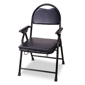 Foldable <b>Commode</b> Chair Thickened Backrest Non Slip <b>Portable</b> For Elderly Disabled Home Use Hospital Chair - Product Image 5
