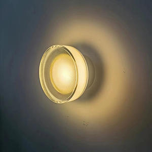 Lámpara de Pared de Diseño Español del Ministerio de Educación, Espejo Creativo para Entrada, Dormitorio, Minimalista y Lujoso para Mesita de Noche - Product Image 5