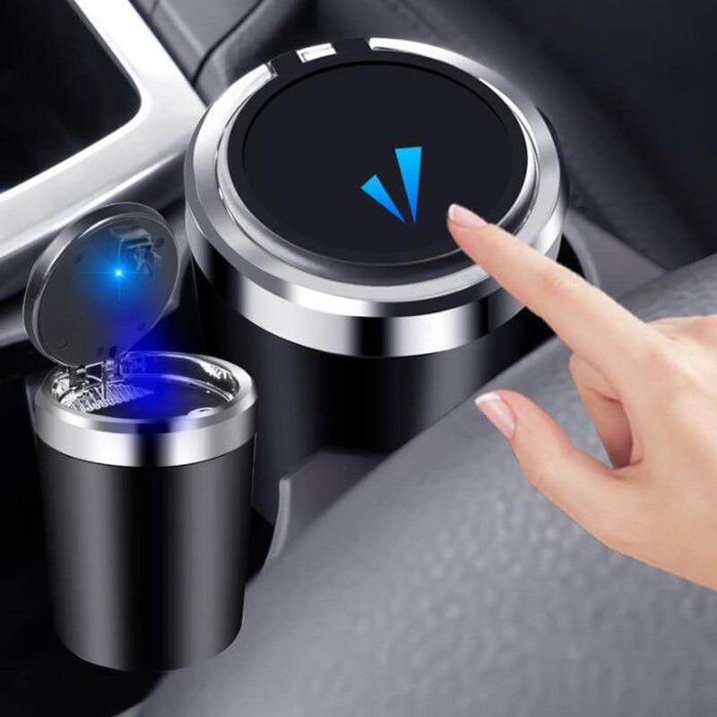 Detachable Stainless Car Ashtray With Lid