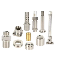 Pièces usinées CNC sur mesure OEM/ODM, composants de précision en bronze, aluminium, acier inoxydable, polissage pour l'usinage industriel