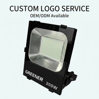 Reflector LED Impermeable IP65 de 100W 150W 200W para Iluminación de Jardín Exterior con Ángulo de Haz de 120° y 3 Años de Garantía