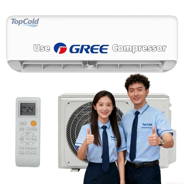 220V 50Hz Wall Mounted Split AC Unit 12000 BTU Low Noise Inverter Technology Air Conditioner for Home Use