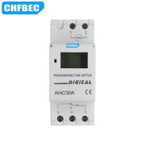 Minuterie sur rail DIN Programmable quotidienne et hebdomadaire Minuterie numérique Relais Minuterie de contrôle AC 220V 230V 12V 24V 48V 16A - Product Image 1