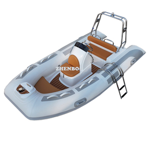 Zhenbo RIB480D <span class=keywords><strong>Bateau</strong></span> pneumatique rigide de sport à grande vitesse pour 7 personnes, en matériau HYPALON/PVC, design pliable, stable et durable pour - Product Image 3