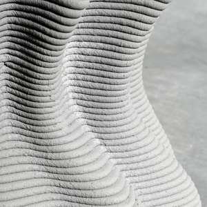 แจกันและกระถางดอกไม้พิมพ์ลาย3D กระถางต้นไม้กลางแจ้งขนาดใหญ่สำหรับตกแต่งงานศิลปะที่ทันสมัย - Product Image 5