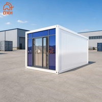 Casa Contenedor de 20, 30 y 40 pies, de Lujo, Prefabricada, de Una Sola Habitación, Precio Económico para Malasia