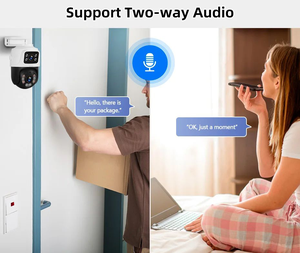 Icsee 32CH 6MP PoE ống kính kép PTZ IP Camera Kit mạng POE NVR Kit tự động theo dõi PTZ 32CH PoE ống kính kép hệ thống camera an ninh - Product Image 3