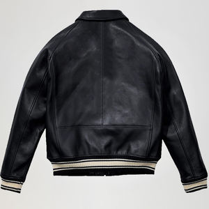 جاكيت جلدي ممتاز للرجال بالجملة ، ألوان مختلفة ومخصصة ، متاح أفضل بيع مخصص للرجال ، مصنعي المعدات الأصلية - Product Image 2