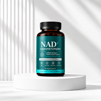Complément alimentaire liposomal de nicotinamide nucleoside 900 mg NAD+ le plus vendu, contenant du resvératrol, anti-âge, capsules végétariennes
