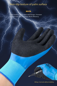 Gants isolés double face 1000V pour électricien basse tension anti-électricité pour l'entretien des véhicules à énergie nouvelle anti-coupure - Product Image 2