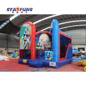 6 en 1 7in1 Commercial <span class=keywords><strong>Mickey</strong></span> <span class=keywords><strong>Jumper</strong></span> Mouse Bounce House 4 en 1 5 en 1 Château gonflable avec toboggan Combo - Product Image 2