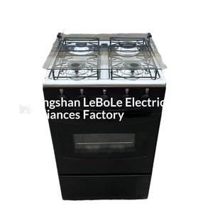 موقد غاز بأربع شعلات مع زجاج مقوى وشعلات متعددة مدمجة للاستخدام المنزلي في المطبخ - Product Image 2