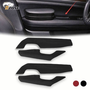 La fábrica se adapta a Toyota Hilux <span class=keywords><strong>Vigo</strong></span> 2015-2024 decoración del reposabrazos de la puerta interior del coche autopartes accesorios interiores Panel de tela tejida - Product Image 1