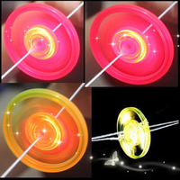 Nicro Original Factory Kid Children Glow Toys LED Rope Flywheel Spinner Spinning Rotating Watch Whistle Wheel Light up Toy