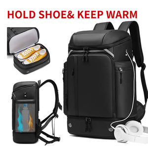 Custom Large Capacity <b>17</b> Inch Business <b>Laptop</b> <b>Backpack</b> Waterproof Travel <b>Backpack</b> Outdoors Trekking Pu Material Anti-theft - Product Image 2