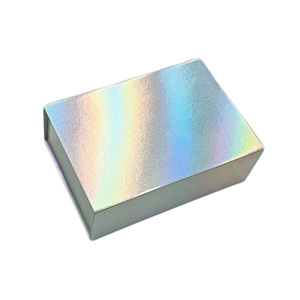 Custom Rigid Cardboard Gift <b>Box</b> Free Sample Factory Price <b>Magnetic</b> Laser Holographic Folding <b>Box</b> - Product Image 2