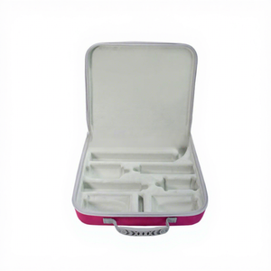 Étui de rangement rigide en EVA pour fer à boucler, trousse de maquillage avec fermeture éclair, utilisation portable pour le modèle PWC26041703 Noir/ - Product Image 3