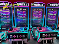 Machine de jeu d'arcade à monnayeur ACS, simulateur vidéo de tir à 3 pistolets Top Gun, écran LCD HD 85 pouces, pour deux joueurs, en métal