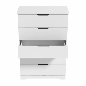 Handmade French Cheap Plywood <strong>Tall</strong> Solid Wood Dresser White Living Room Hallway Kitchen <strong>Narrow</strong> Chest of <strong>Drawer</strong> for Dishes - Product Image 5