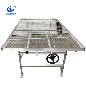Metal Mesh Mobile Seedbed,Welded Wire Mesh Seedling Bench Manufacturers Flower <strong>Planting</strong> <strong>Table</strong> - Product Image 1