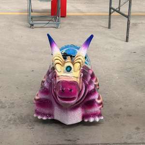 Dinosaurio Eléctrico Animatrónico para Interiores, Operado con Monedas, para Centros Comerciales, Hecho <span class=keywords><strong>de</strong></span> Resina, con Certificación CE, Proveedor Oro - Product Image 3