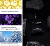 Vente en gros de parfum pour homme, spray longue durée, 55 ml, fournisseur direct d'usine, accepte l'OEM, étiquette privée