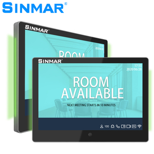 10-inch thông minh Màn hình cảm ứng đặt phòng hệ thống Win10 Android <span class=keywords><strong>Linux</strong></span> Bảng điều chỉnh hiển thị phòng họp Wall Mount PoE công nghiệp máy tính bảng - Product Image 2