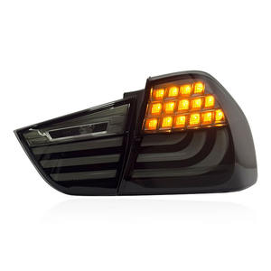 Pour BMW Série 3 E90 (2005-2012) – Ensemble de feux arrière <span class=keywords><strong>OLIVER</strong></span> avec feux de circulation diurnes LED modifiés, feux de freinage et clignotants - Product Image 3