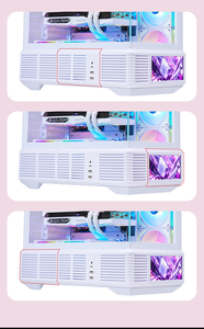 SAMA <span class=keywords><strong>PC</strong></span> trường hợp máy tính trường hợp Tempered Glass giữa tháp ATX CPU chơi Game Máy tính để bàn <span class=keywords><strong>PC</strong></span> tủ máy tính Chassis với màn hình LCD hiển thị - Product Image 6