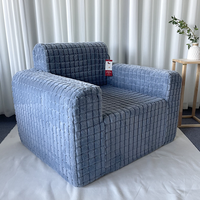 Plüschiger Lazy Bean Bag Sofa