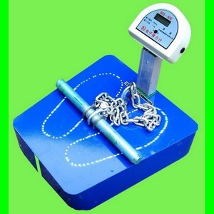 C Back Force Tester Aluminum Alloy <b>Electronic</b> Digital Display Health <b>Massage</b> Use - Product Image 1