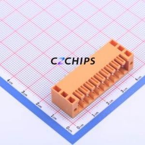 KF2EDGEVM-3.5-2*10P Plug-in Terminal Block Through hole,P=3.5mm Board-to-Board / Socket - Closed Screw Fixing 2x10P 3.5mm - Product Image 1