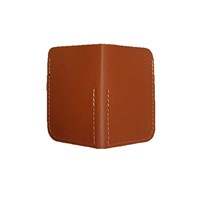 Portefeuille fin minimaliste fait main pour hommes, faible MOQ, étui à cartes de crédit professionnel, ouverture supérieure/fermeture à pression magnétique