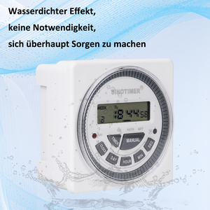 Tm619s 5-Pin lập trình hẹn giờ 7 ngày thứ hai mô-đun hẹn giờ 1 giây khoảng thời gian, 28 ON/OFF, 10/16/30A tải, 220V/230VAC hoặc 24/12VDC - Product Image 6