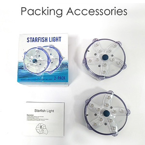 Cootway RGB hồ bơi đèn LED dưới nước nổi dẫn ánh sáng <span class=keywords><strong>IP</strong></span> <span class=keywords><strong>68</strong></span> không thấm nước sao biển đèn - Product Image 6