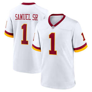 2025超级碗时代华盛顿美式橄榄球球衣 | 定制缝制刺绣 | 男式成人短袖 | 快干制服 - Product Image 3