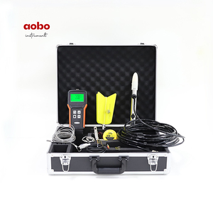 Máy đo lưu lượng kỹ thuật số cầm tay cho chất lỏng nước tùy chỉnh OEM hỗ trợ cho dòng chảy sông nước thải mở kênh vận tốc đo lường - Product Image 1