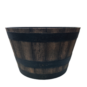 Plateau à fleurs rond en PP de 20.5 pouces avec trous de drainage adapté au sol et à la plantation intérieure/extérieure écologique et durable - Product Image 2
